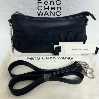 Feng Chen Wang 3D LOGO LEATHER 2WAY BAG(ショルダーバッグ)