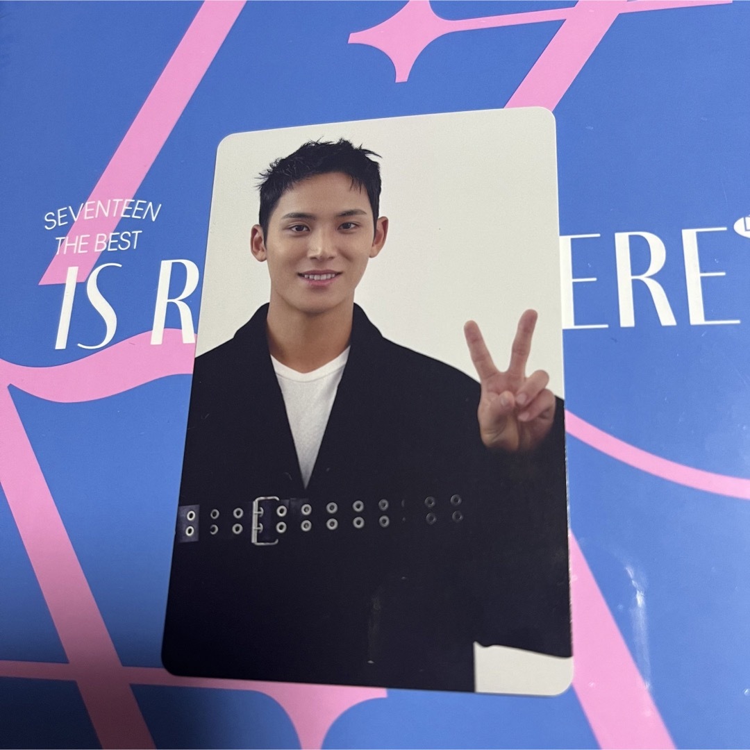 「17 IS RIGHT HERE」DEAR タワレコ ミンギュ トレカ エンタメ/ホビーのCD(K-POP/アジア)の商品写真