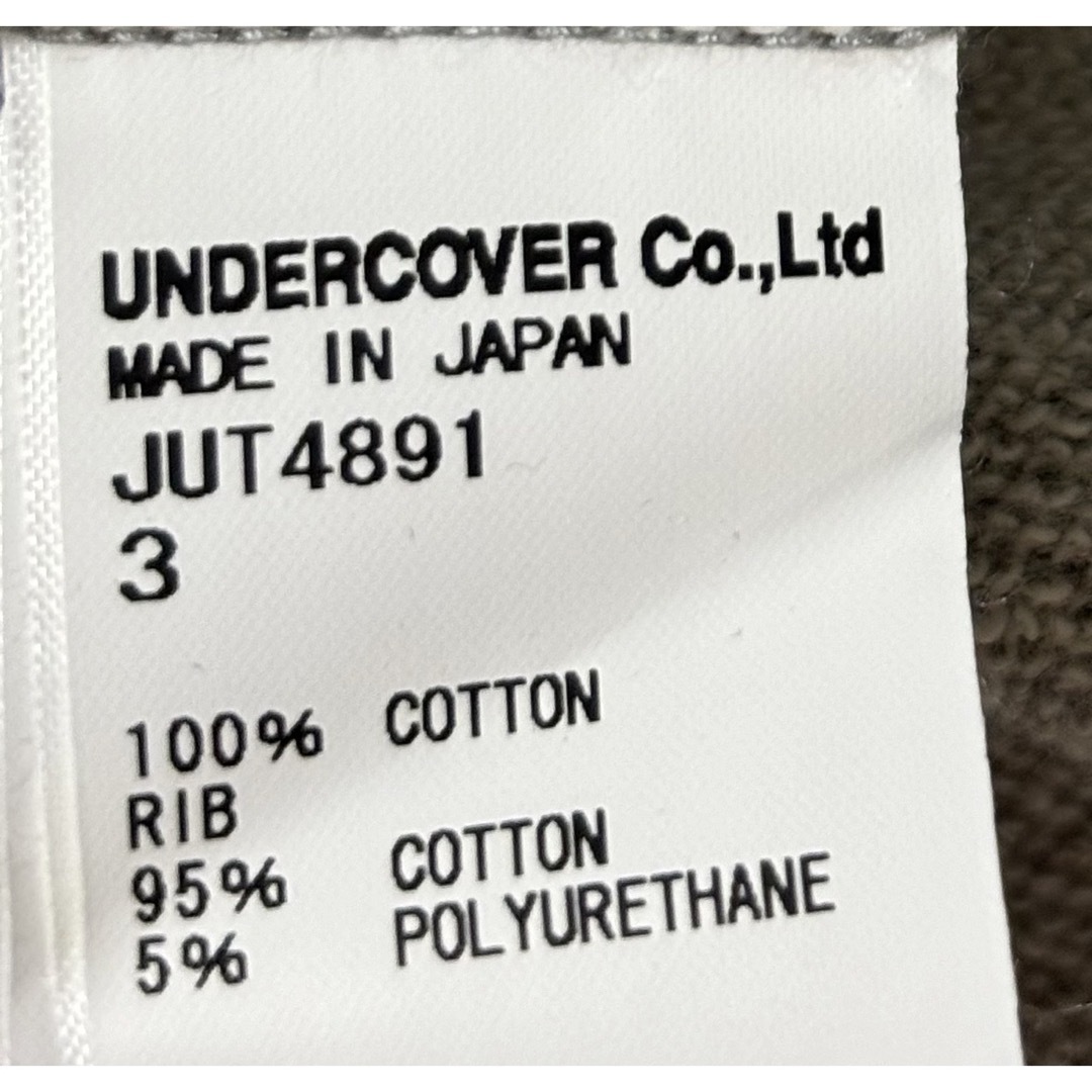 UNDERCOVER(アンダーカバー)のjohn undercover 17A/W interplay size3 メンズのトップス(Tシャツ/カットソー(半袖/袖なし))の商品写真