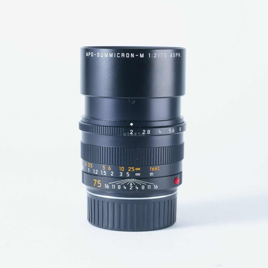 LEICA(ライカ)の心を写す75mm！美品 Leica APO-SUMMICRON 75mm F2 スマホ/家電/カメラのカメラ(レンズ(単焦点))の商品写真