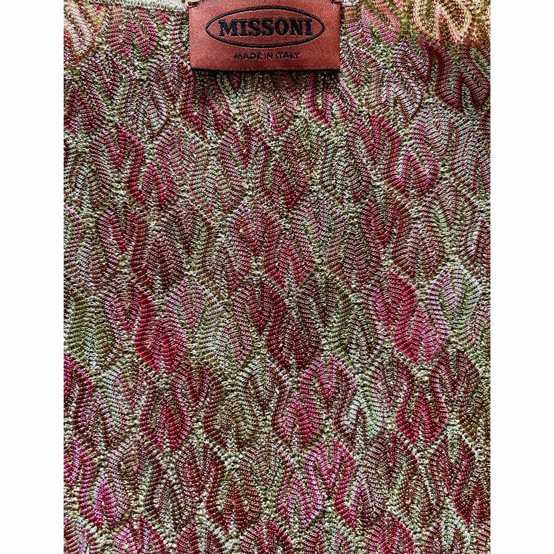 MISSONI(ミッソーニ)の美品　ミッソーニ   ボレロ42 カーディガン　オレンジタグ レディースのトップス(カーディガン)の商品写真