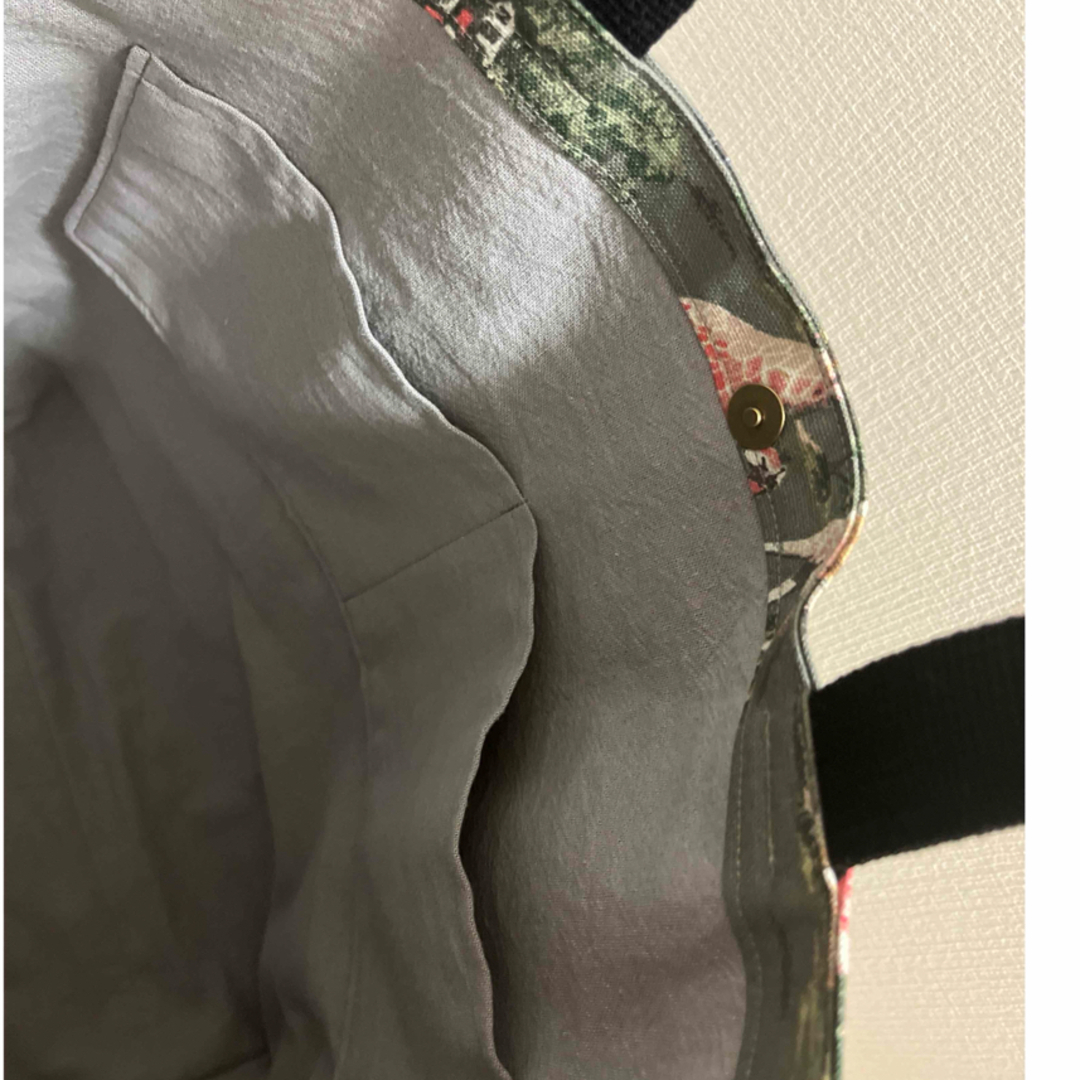 ご専用　大きめトートバッグ　ハンドメイド　キャスキッドソン　サファリ　動物　 ハンドメイドのファッション小物(バッグ)の商品写真