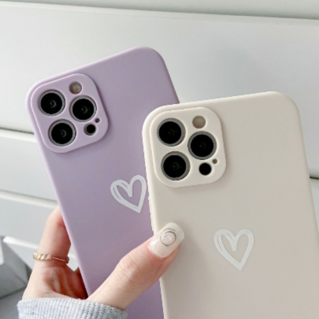 iPhoneX/XS iPhoneケース ピンク ハート おしゃれ かわいい スマホ/家電/カメラのスマホアクセサリー(iPhoneケース)の商品写真