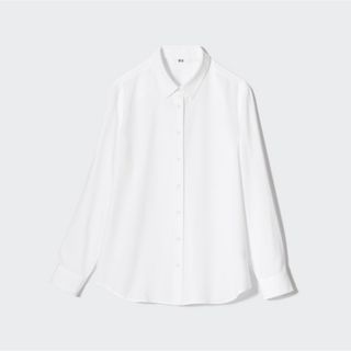 ユニクロ(UNIQLO)の【UNIQLO】レーヨンブラウス(シャツ/ブラウス(長袖/七分))