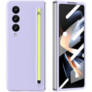 ケース Galaxy Z Fold4 / W23,手帳型 薄型 超軽量 ペン付(モバイルケース/カバー)