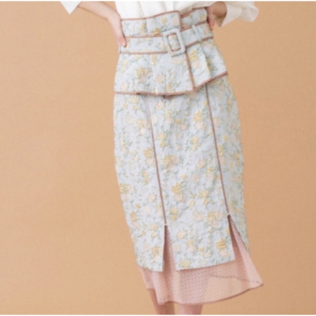 UNITED TOKYO(ユナイテッドトウキョウ)のUNITED TOKYO ふくれJQスカート レディースのスカート(ひざ丈スカート)の商品写真
