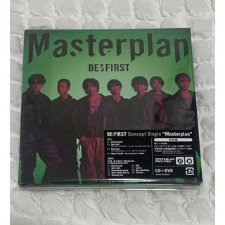 BE:FIRST  Masterplan  CD DVD(ポップス/ロック(邦楽))