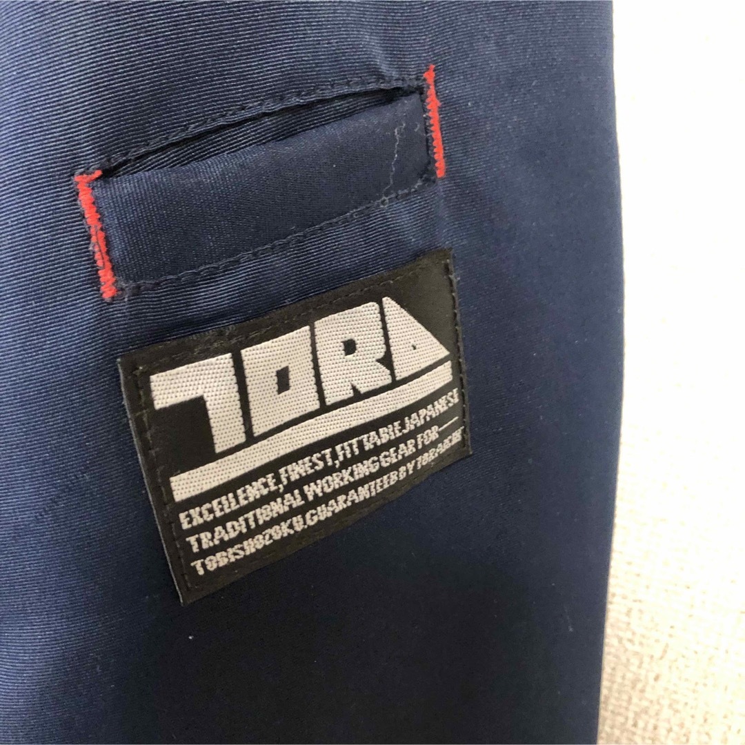 【ラスト1点】寅壱 ブルゾン ネイビー メンズのジャケット/アウター(ブルゾン)の商品写真