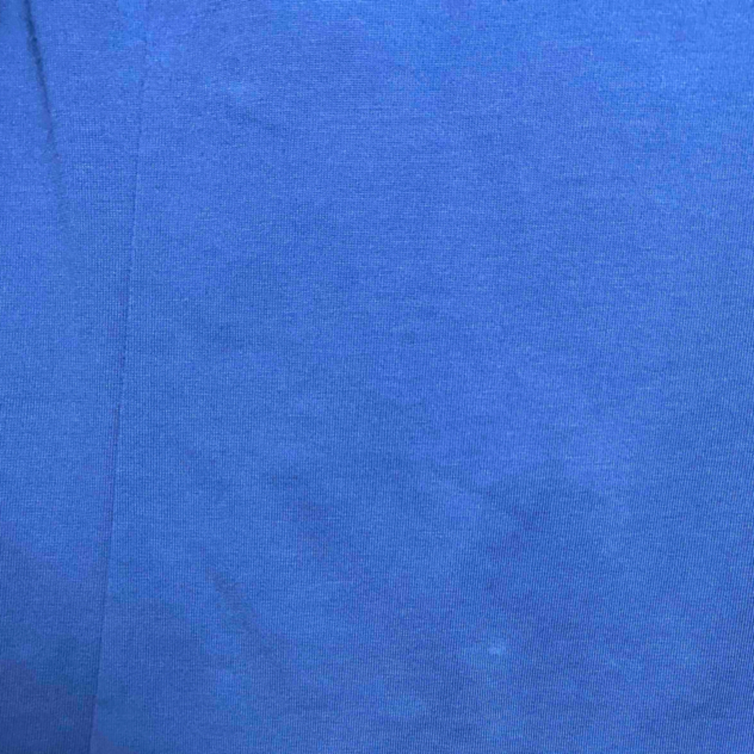 FRAY I.D(フレイアイディー)の訳あり【FRAY I.D】 肩フリル ノースリーブ 二の腕隠れる 着痩せ ブルー レディースのトップス(Tシャツ(半袖/袖なし))の商品写真