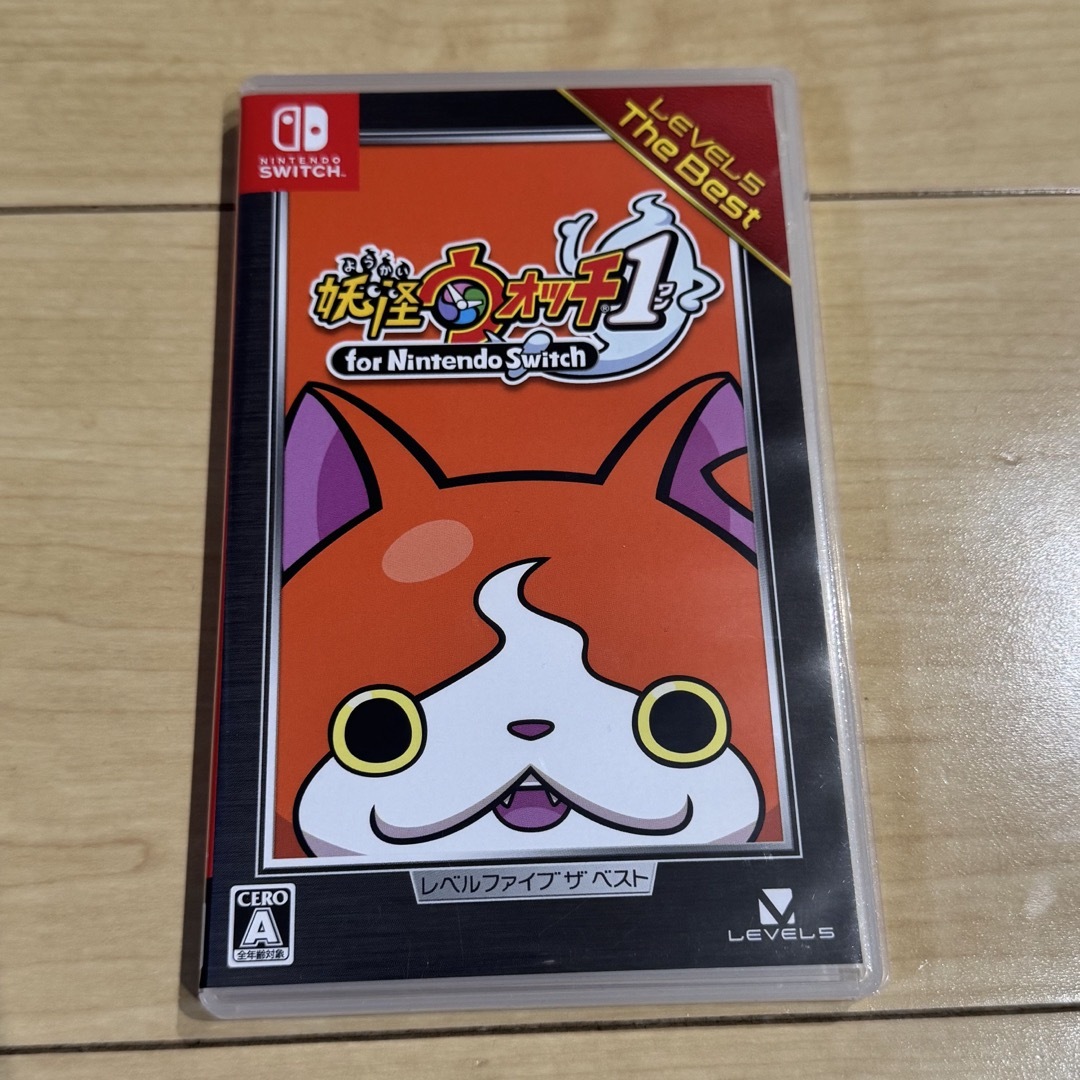 LEVEL5(レベルファイブ)の【美品】妖怪ウォッチ1 for Nintendo Switch レベルファイブ エンタメ/ホビーのゲームソフト/ゲーム機本体(家庭用ゲームソフト)の商品写真