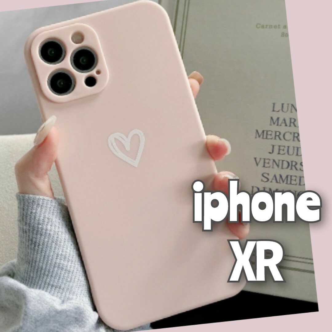 iPhoneXR iPhoneケース ピンク ハート おしゃれ かわいい 人気 スマホ/家電/カメラのスマホアクセサリー(iPhoneケース)の商品写真