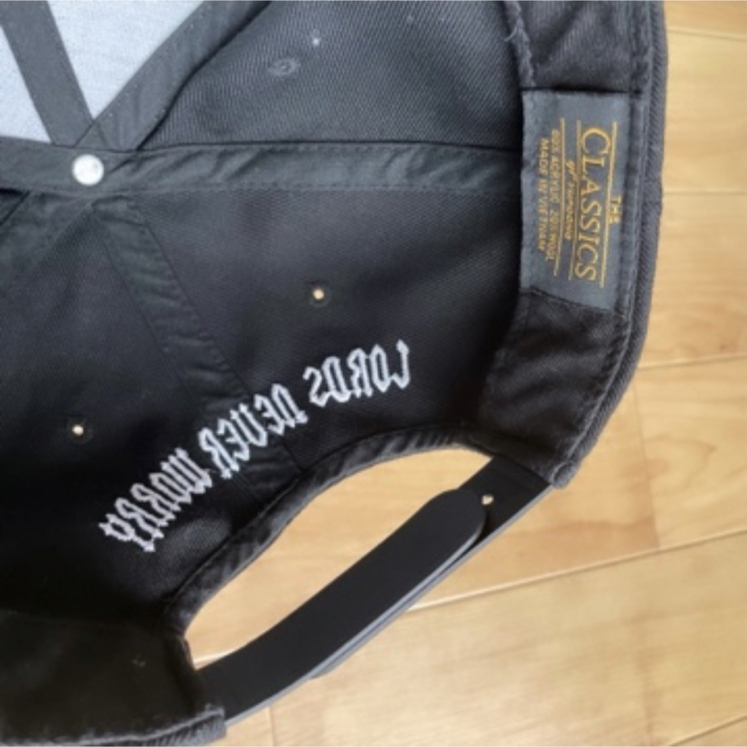 TRAPLORD ロゴ スナップバック キャップ 人気 黒 A$AP 着用 レア メンズの帽子(キャップ)の商品写真