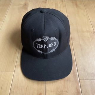 TRAPLORD ロゴ スナップバック キャップ 人気 黒 A$AP 着用 レア(キャップ)