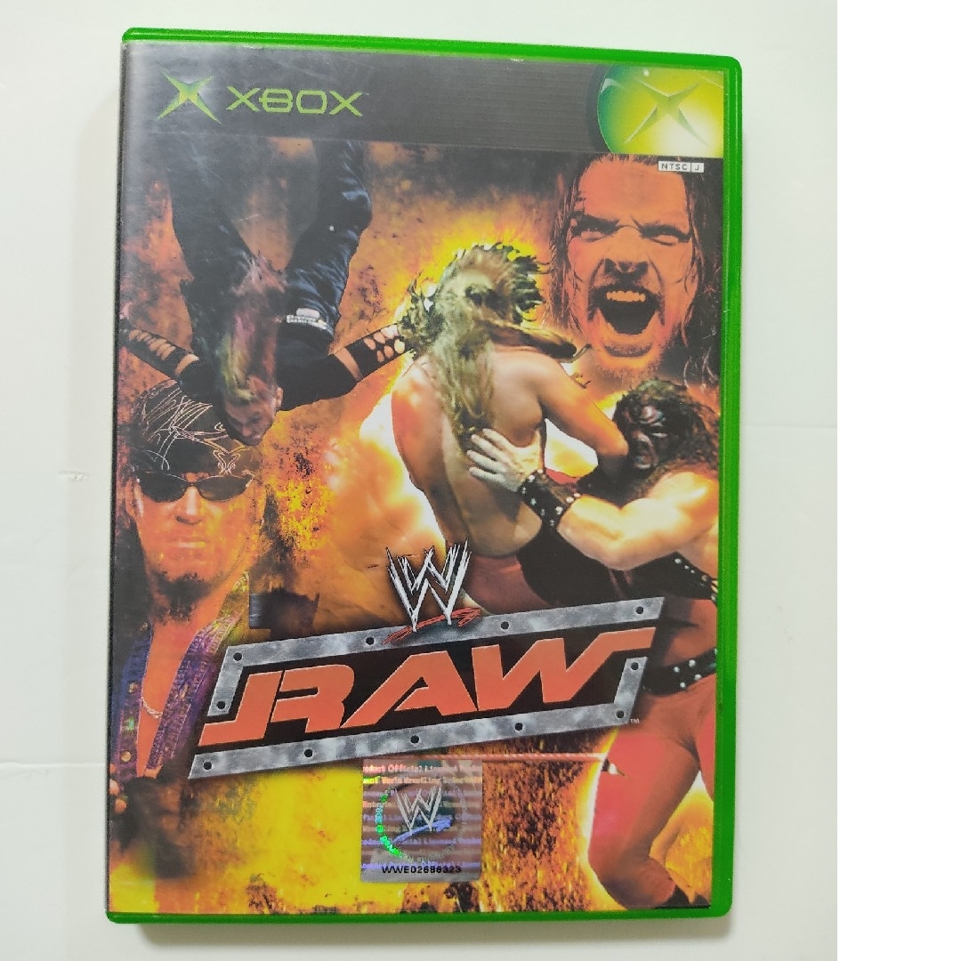 Xbox(エックスボックス)の[Xbox]WWE RAW エンタメ/ホビーのゲームソフト/ゲーム機本体(家庭用ゲームソフト)の商品写真