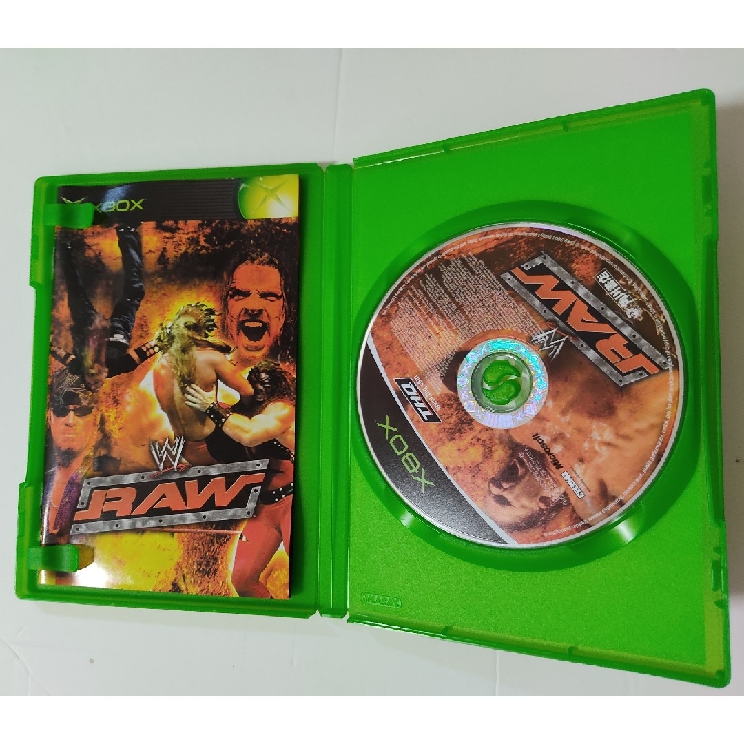 Xbox(エックスボックス)の[Xbox]WWE RAW エンタメ/ホビーのゲームソフト/ゲーム機本体(家庭用ゲームソフト)の商品写真