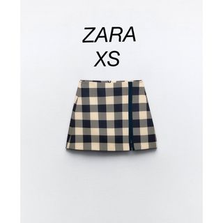 ZARA - ZARA ギンガムチェック柄 ミニスカート