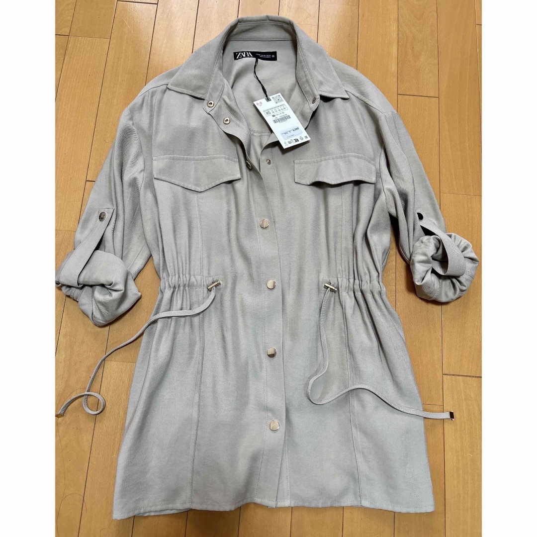 ZARA(ザラ)の新品★ZARA   ジャケットシャツ レディースのトップス(シャツ/ブラウス(長袖/七分))の商品写真