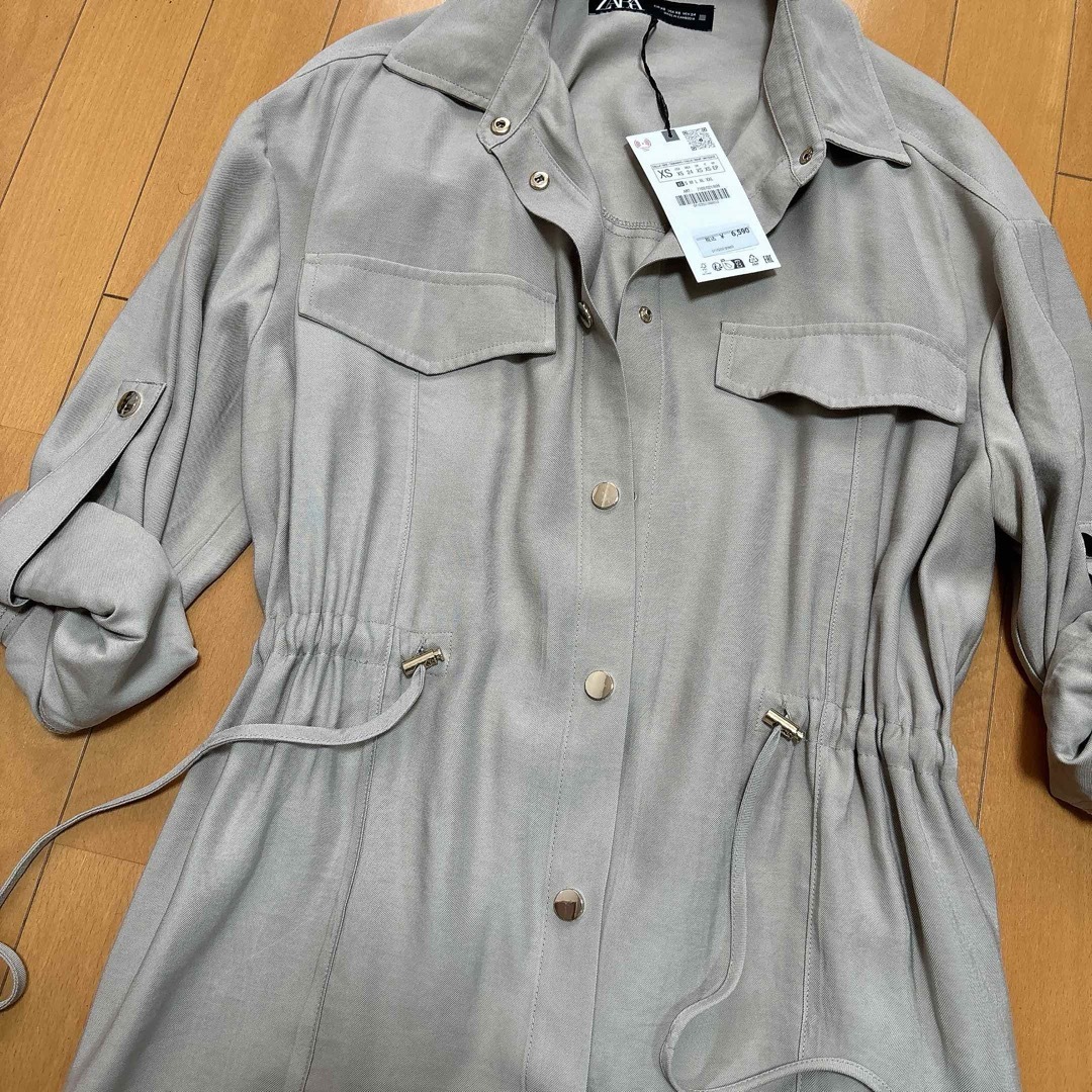 ZARA(ザラ)の新品★ZARA   ジャケットシャツ レディースのトップス(シャツ/ブラウス(長袖/七分))の商品写真