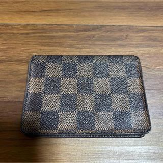 ルイヴィトン(LOUIS VUITTON)のルイヴィトン　ダミエ　カードケース　定期入れ　パスケース(名刺入れ/定期入れ)