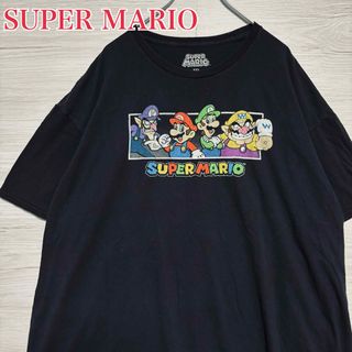 ティービーアンドムービー(TV&MOVIE)の【入手困難】SUPER MARIO マリオ　Tシャツ　3XLサイズ　一点物　海外(Tシャツ/カットソー(半袖/袖なし))