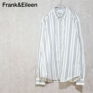 Frank&Eileen FINBAR マルチストライプシャツ S