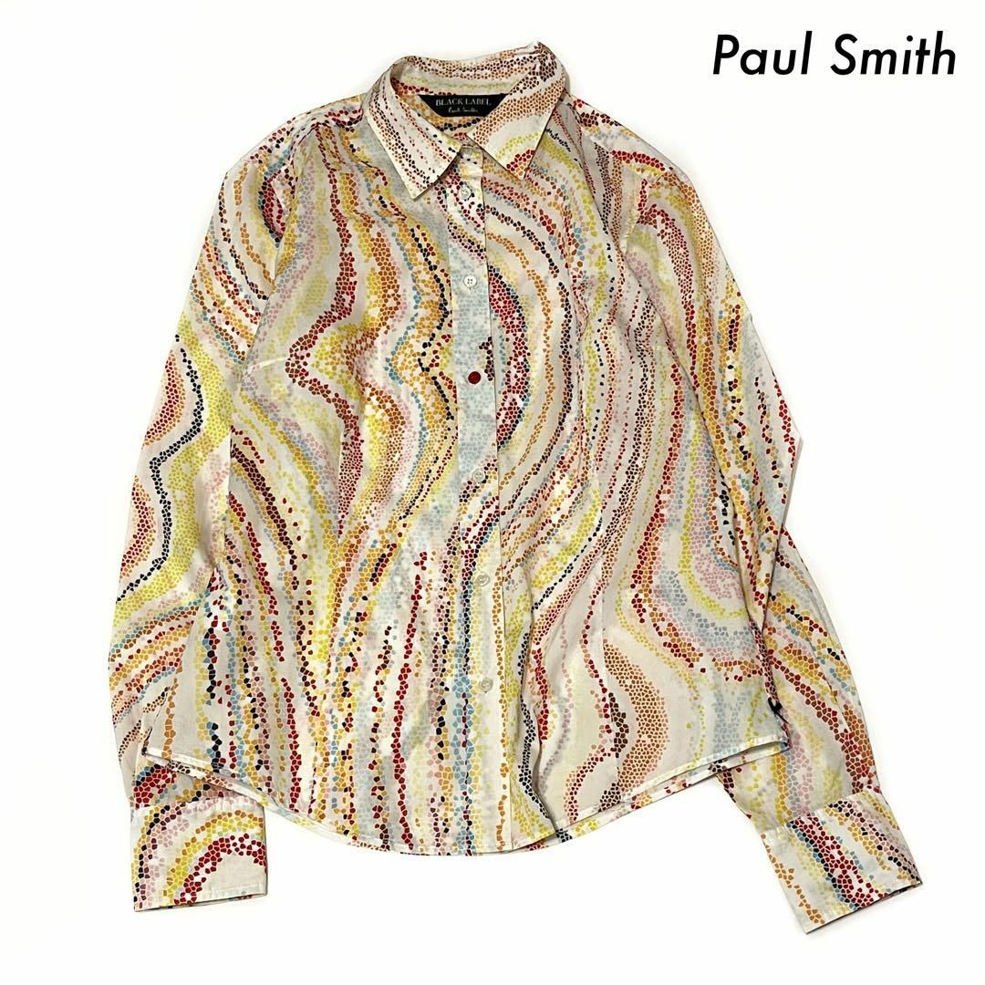 Paul Smith(ポールスミス)のPaul Smith ポールスミス★ストライプ柄 長袖シャツ ブラウス レディースのトップス(シャツ/ブラウス(長袖/七分))の商品写真