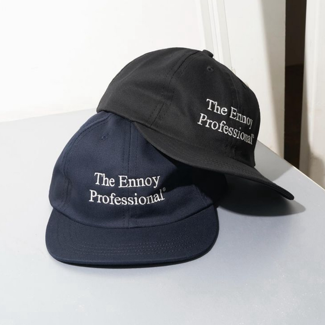 1LDK SELECT(ワンエルディーケーセレクト)のennoy cap NAVY BLACK セット　スタイリスト私物　エンノイ メンズの帽子(キャップ)の商品写真