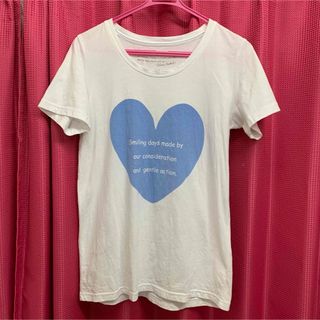 ハートマーケット(Heart Market)のハートマーケット  ハート　半袖Tシャツ 白　Mサイズ(Tシャツ(半袖/袖なし))