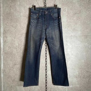 リーバイス(Levi's)の日本製 00s archive Levi's 505 赤ステッチ ストライプ(デニム/ジーンズ)