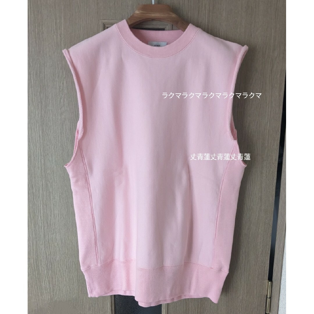 HYKE(ハイク)の【美品】HYKE SLEEVELESS SWEAT BIG FIT レディースのトップス(トレーナー/スウェット)の商品写真