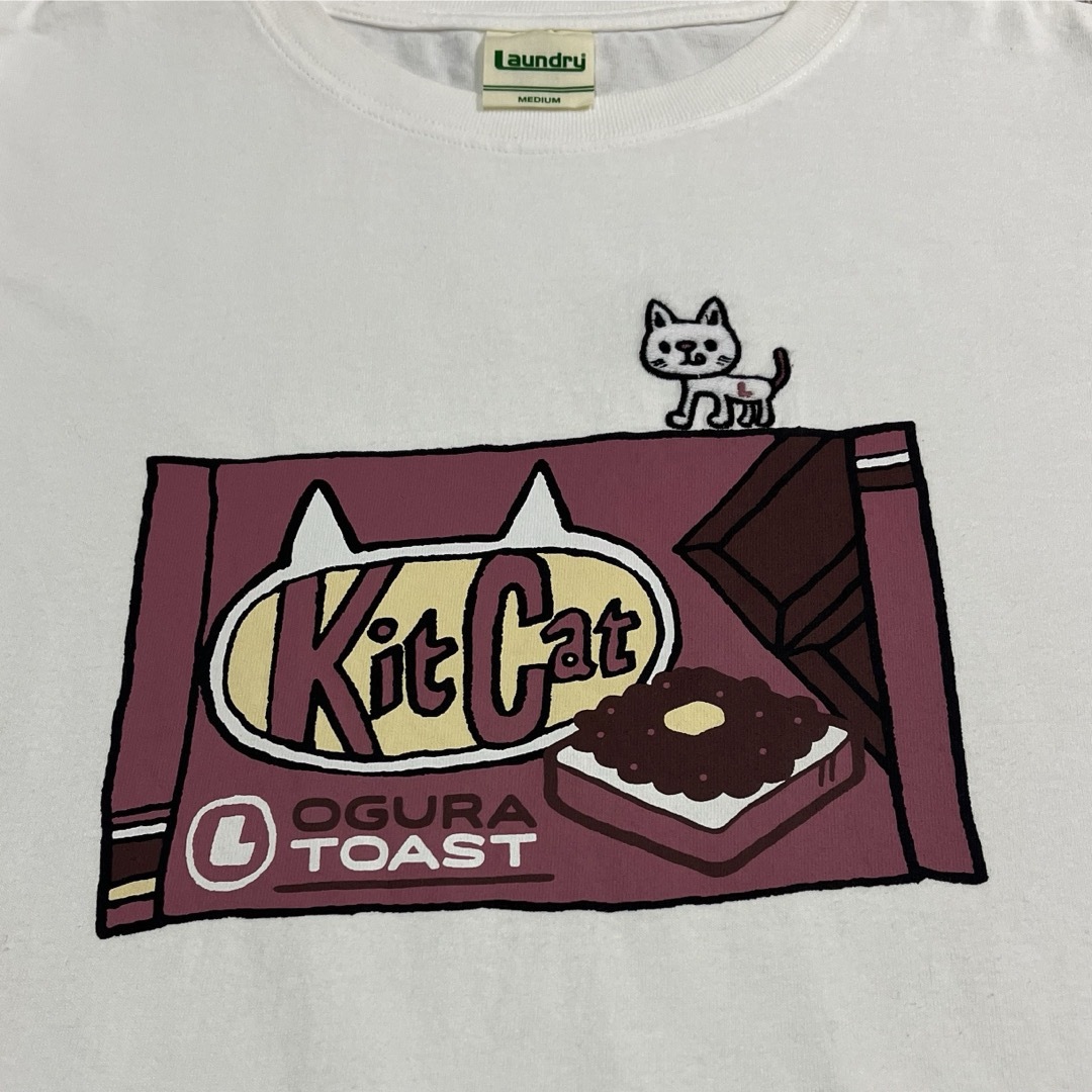 LAUNDRY(ランドリー)のLAUNDRY ランドリー　Kit Cat Tシャツ　名古屋限定　猫　ねこ　小倉 レディースのトップス(Tシャツ(半袖/袖なし))の商品写真