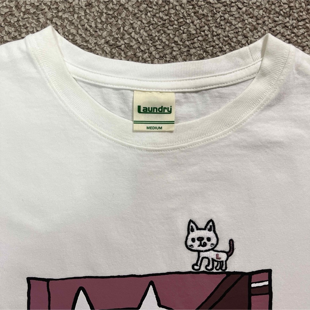 LAUNDRY(ランドリー)のLAUNDRY ランドリー　Kit Cat Tシャツ　名古屋限定　猫　ねこ　小倉 レディースのトップス(Tシャツ(半袖/袖なし))の商品写真