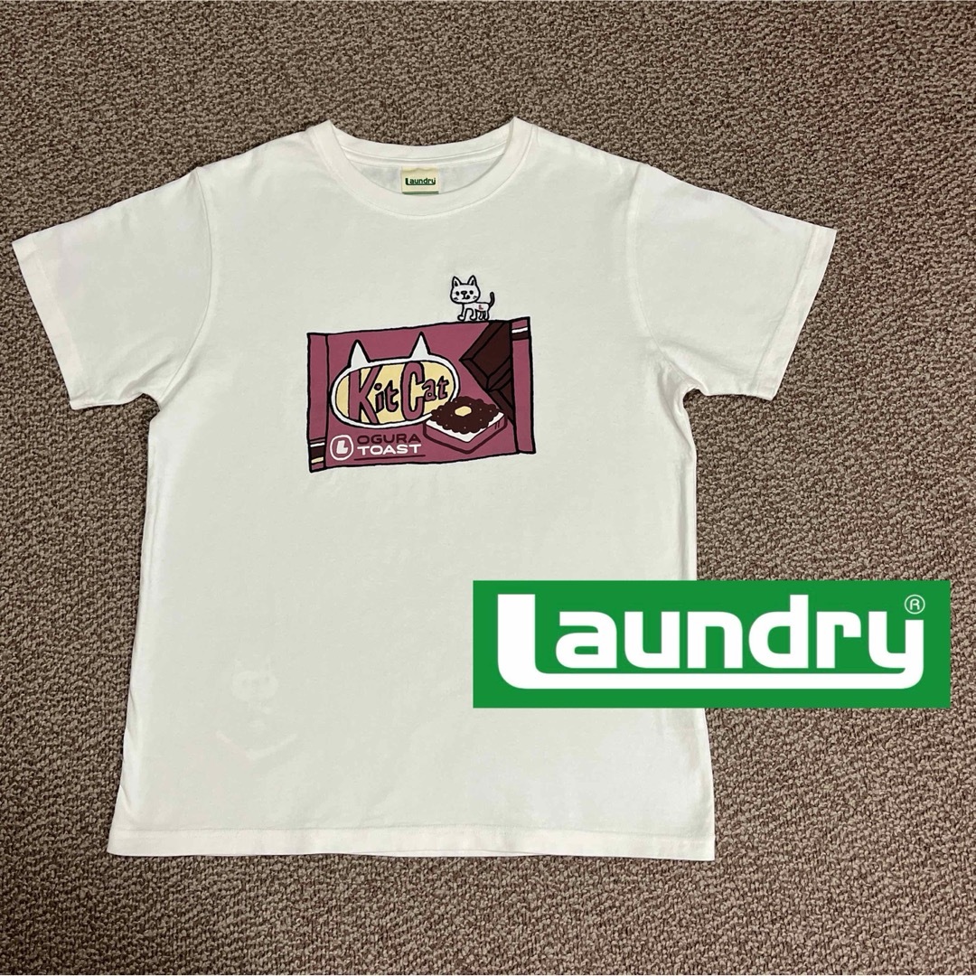 LAUNDRY(ランドリー)のLAUNDRY ランドリー　Kit Cat Tシャツ　名古屋限定　猫　ねこ　小倉 レディースのトップス(Tシャツ(半袖/袖なし))の商品写真