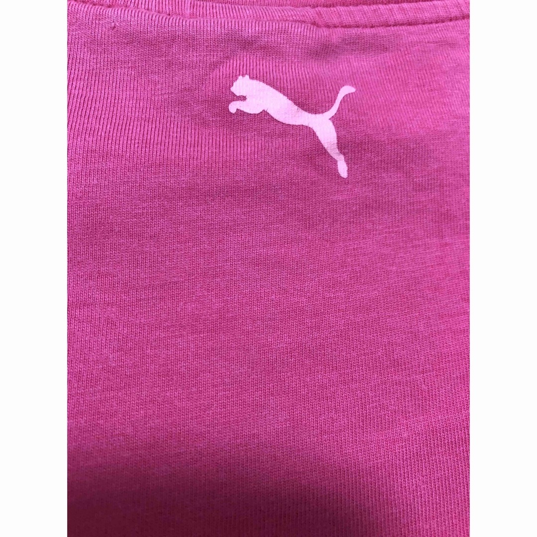 PUMA(プーマ)のトムとジェリー　プーマ　スポーツ　Tシャツ　レッド　ピンク　100 キッズ/ベビー/マタニティのキッズ服女の子用(90cm~)(Tシャツ/カットソー)の商品写真