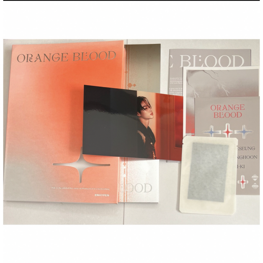 ENHYPEN orangeblood KSANA ニキ アルバム メンズのメンズ その他(その他)の商品写真