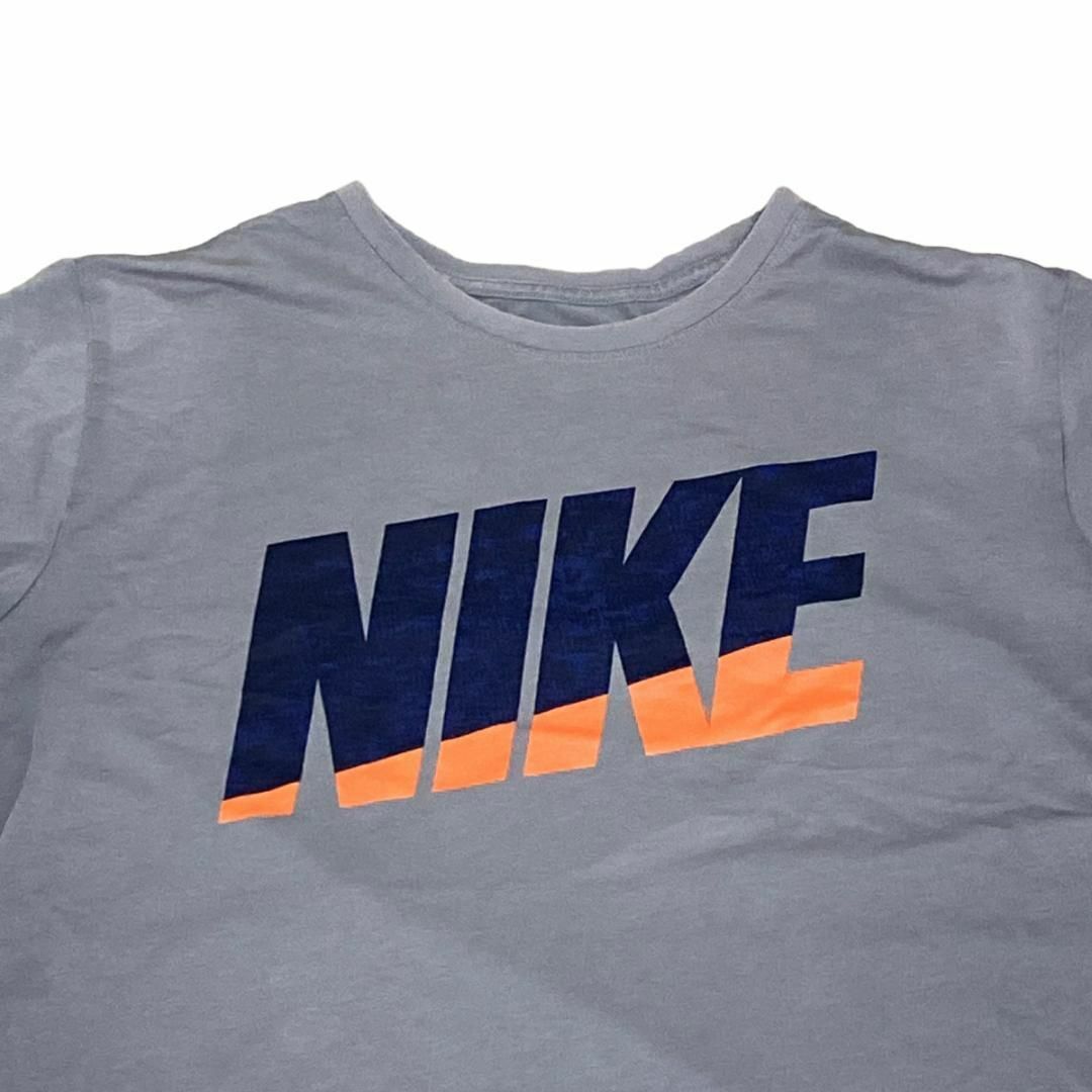 NIKE(ナイキ)のNIKE ナイキ 半袖Tシャツ DRI-FIT グレー US古着 c81 メンズのトップス(Tシャツ/カットソー(半袖/袖なし))の商品写真