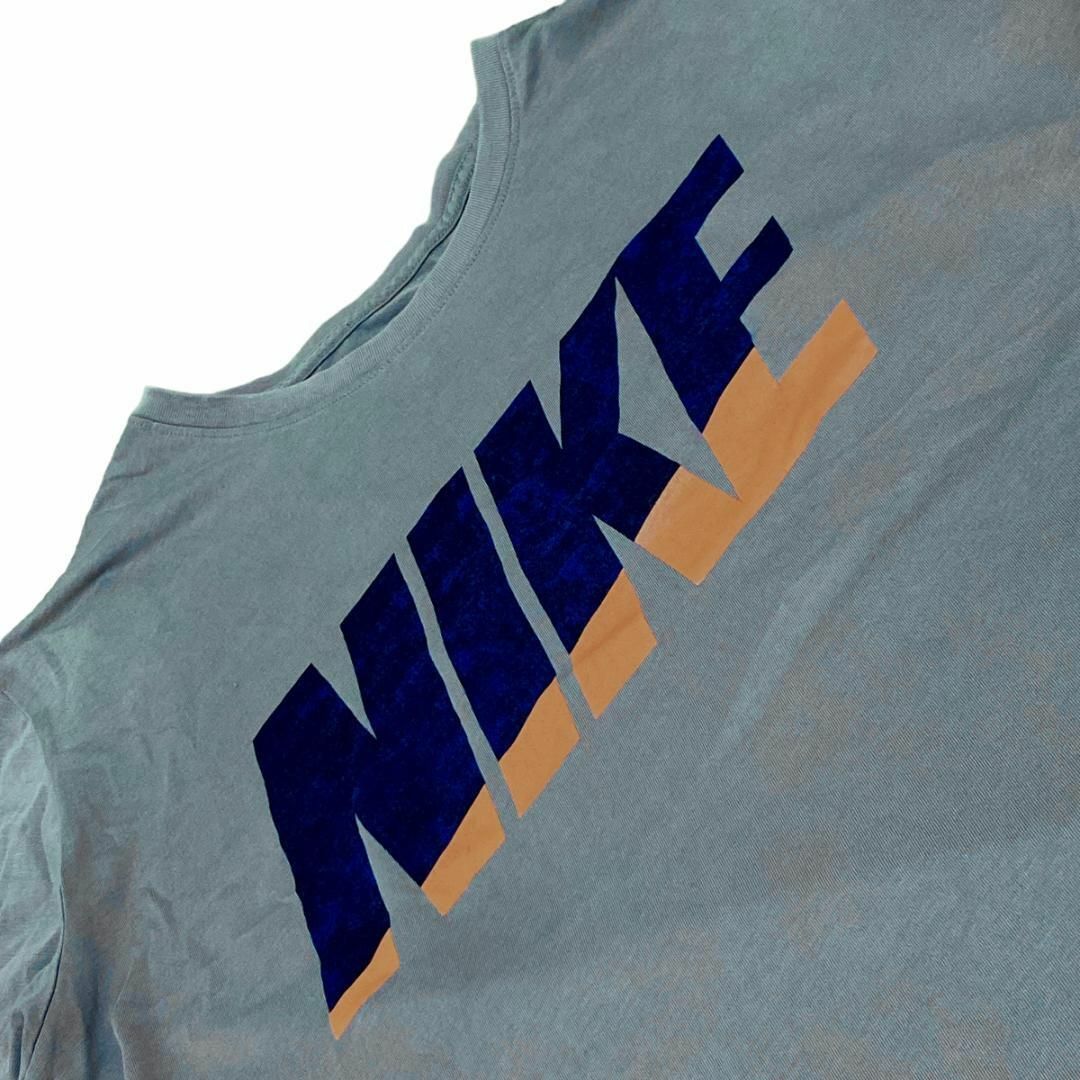 NIKE(ナイキ)のNIKE ナイキ 半袖Tシャツ DRI-FIT グレー US古着 c81 メンズのトップス(Tシャツ/カットソー(半袖/袖なし))の商品写真