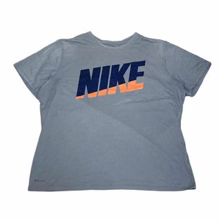 ナイキ(NIKE)のNIKE ナイキ 半袖Tシャツ DRI-FIT グレー US古着 c81(Tシャツ/カットソー(半袖/袖なし))