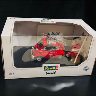 シュタイフ(Steiff)のドイツ限定 1/18 Revell × Steiff BMW イセッタ 消防車(ミニカー)