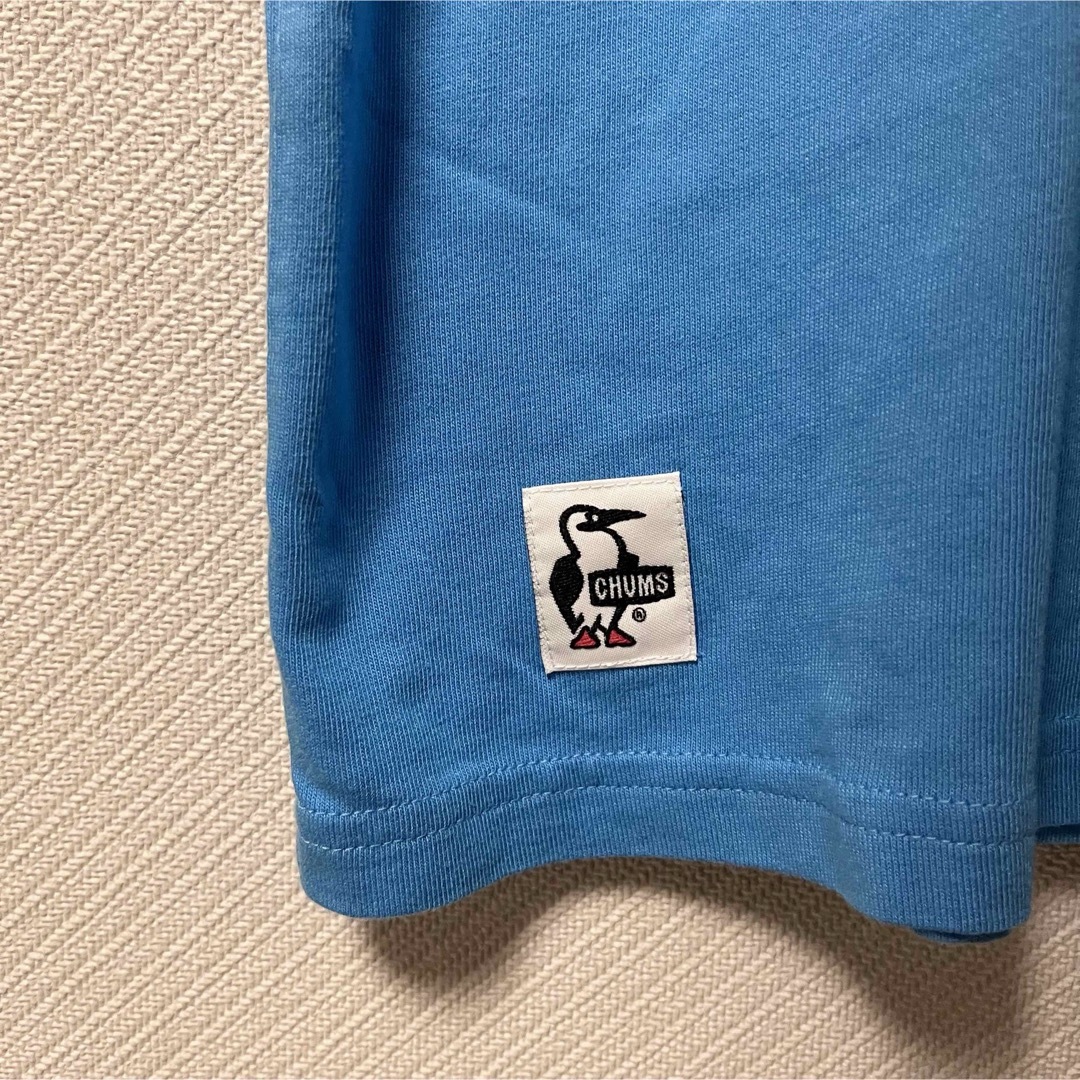 CHUMS(チャムス)のCHUMS s/s Tshirt Sky Light Blue メンズのトップス(Tシャツ/カットソー(半袖/袖なし))の商品写真