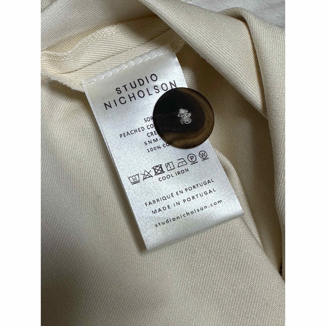 STUDIO NICHOLSON(スタジオニコルソン)のSTUDIO NICHOLSON  ボリュームパンツ　M   新品同様 メンズのパンツ(ワークパンツ/カーゴパンツ)の商品写真