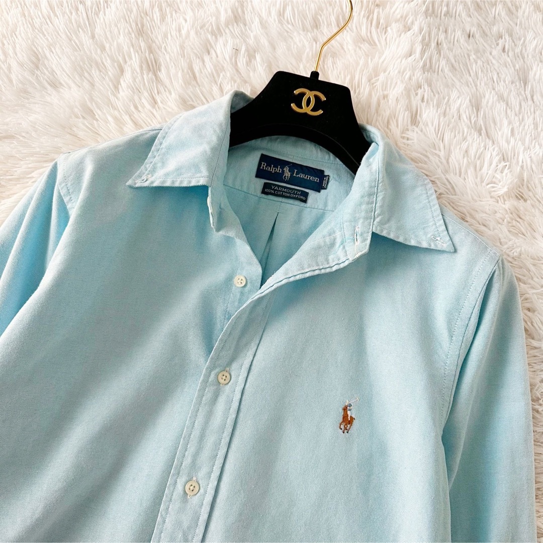 Ralph Lauren(ラルフローレン)のRALPH LAUREN 長袖 シャツ ブルー レディースのトップス(シャツ/ブラウス(長袖/七分))の商品写真