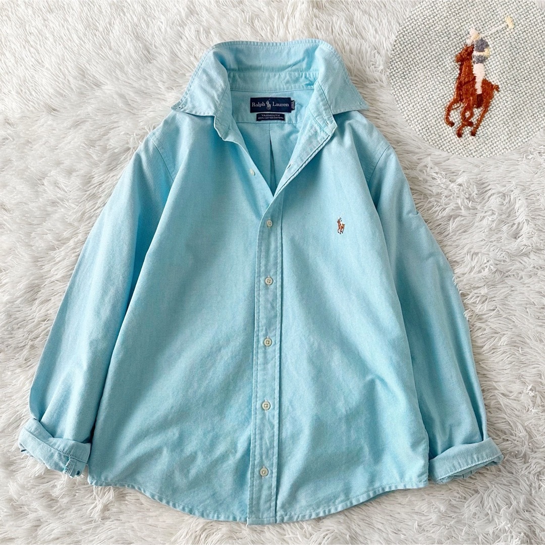 Ralph Lauren(ラルフローレン)のRALPH LAUREN 長袖 シャツ ブルー レディースのトップス(シャツ/ブラウス(長袖/七分))の商品写真