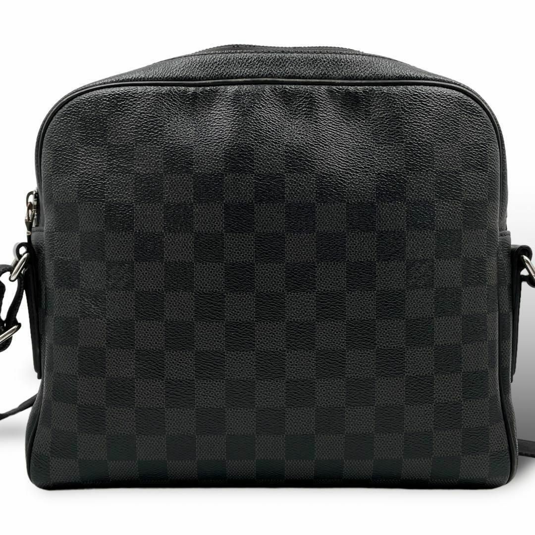 LOUIS VUITTON(ルイヴィトン)の格安 LOUIS VUITTON ショルダーバッグ ダミエ デイトン PM 黒 メンズのバッグ(ショルダーバッグ)の商品写真