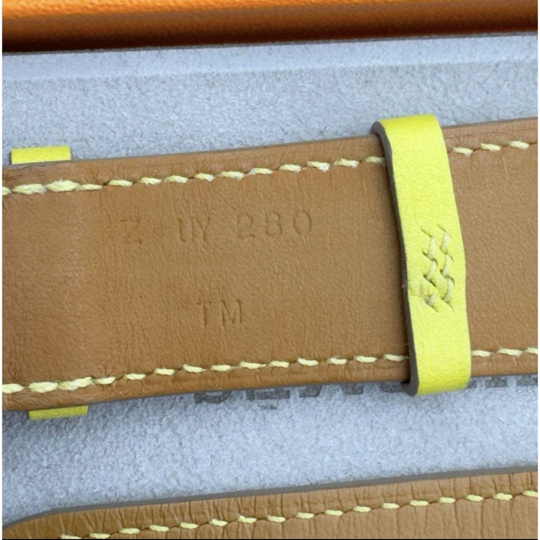 Apple(アップル)の1646 Apple Watch エルメス　イエロー　ライム　HERMES メンズの時計(腕時計(デジタル))の商品写真