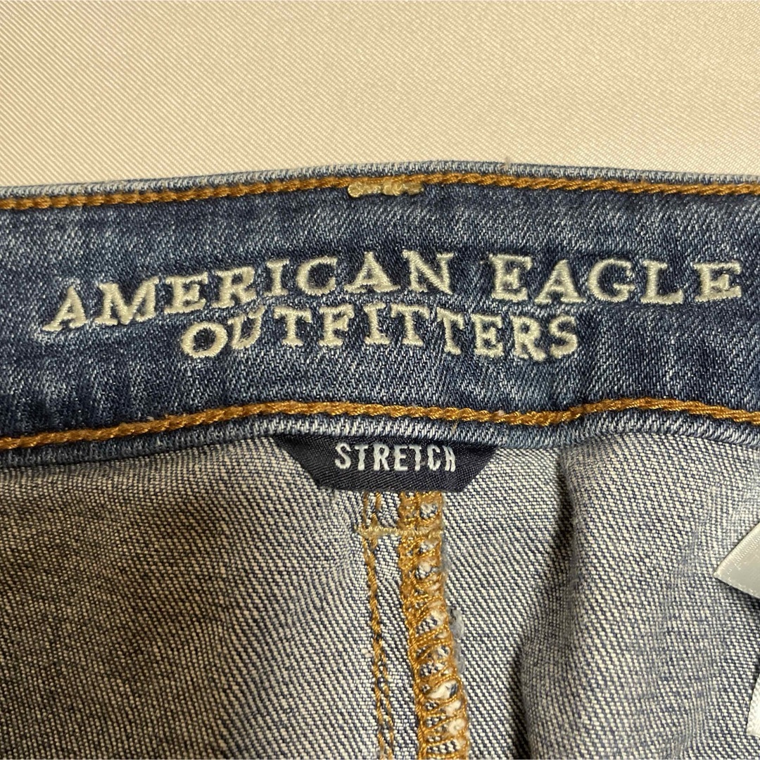 American Eagle(アメリカンイーグル)のダメージジーンズ　g018 メンズのパンツ(デニム/ジーンズ)の商品写真