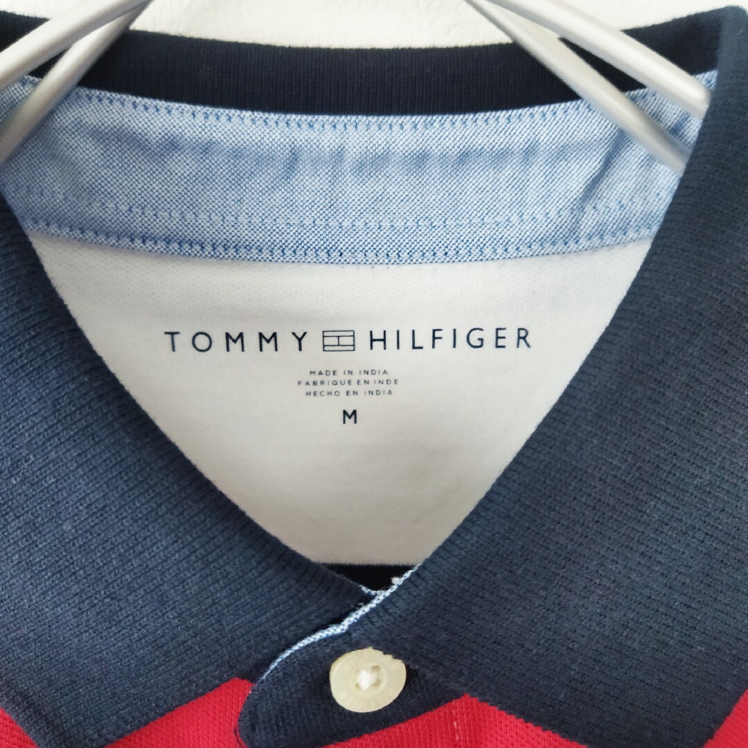 TOMMY HILFIGER(トミーヒルフィガー)の新品未使用 TOMMY HILFIGER　ポロシャツ　　ワンポイントロゴ メンズのトップス(ポロシャツ)の商品写真