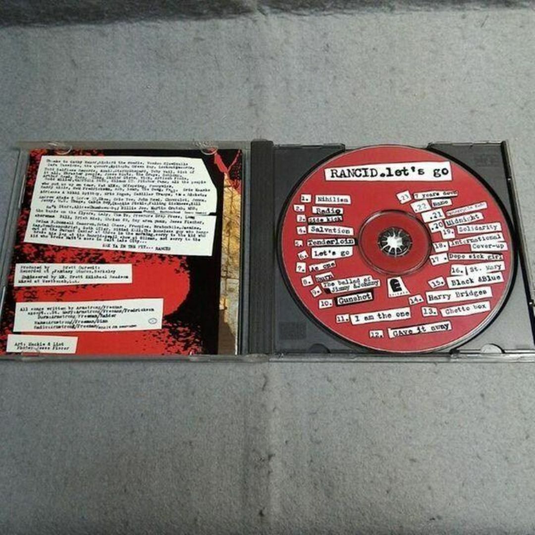 RANCID let's go ランシド エンタメ/ホビーのCD(ポップス/ロック(洋楽))の商品写真