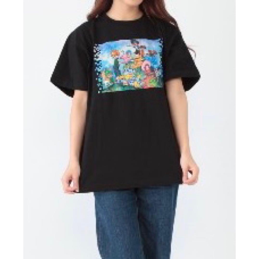 デジモン　 Tシャツ　 Mサイズ　 ブラック 新品 メンズのトップス(Tシャツ/カットソー(半袖/袖なし))の商品写真