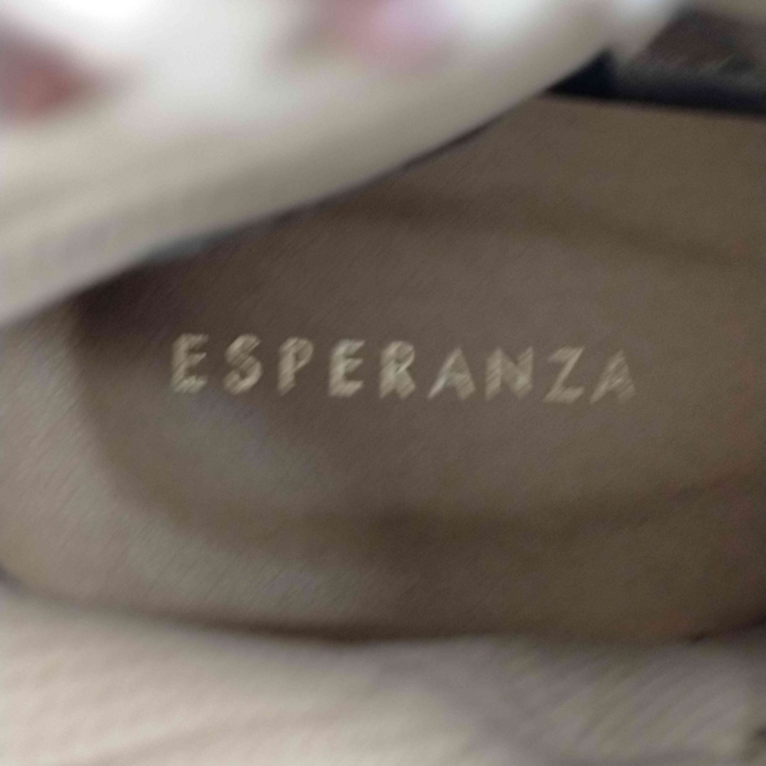 ESPERANZA(エスペランサ)のESPERANZA(エスペランサ) 編み上げ ショートスエードブーツ レディース レディースの靴/シューズ(ブーツ)の商品写真